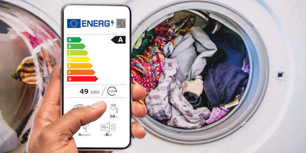Energielabel wasmachine